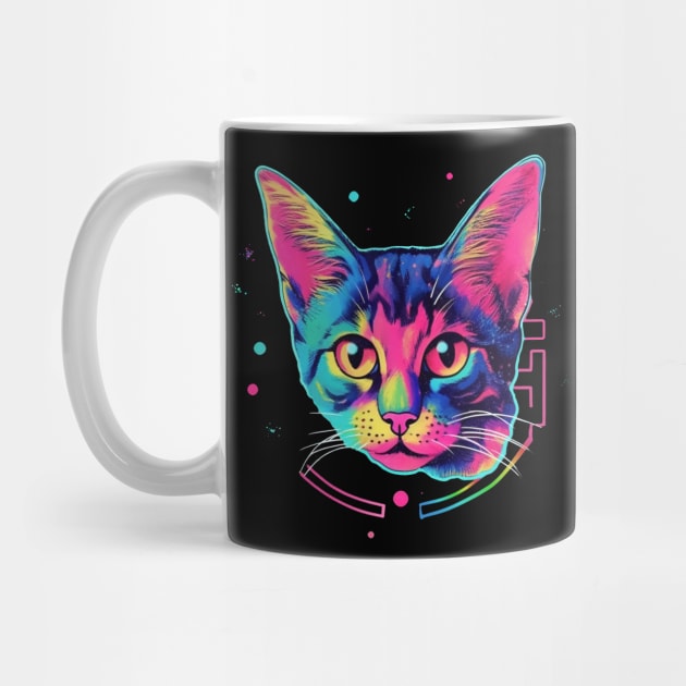 Technicolor kitten by Impy